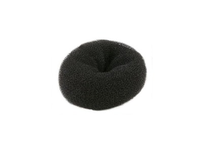 Crpon Chignon Pouf Noir - Angelina 