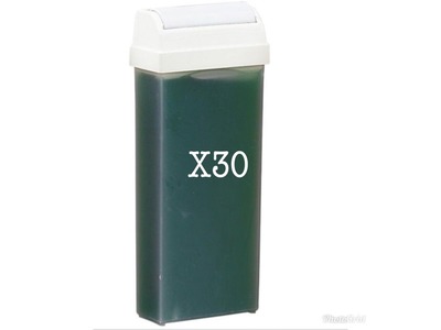 Lot de 30 Cartouches Cire Verte 110ml  