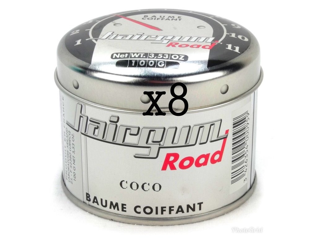 Lot de 8 Baumes Coco Hairgum 100g