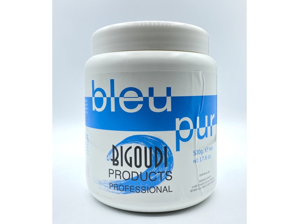Poudre Bleu Pur Bigoudi Products 500gr x12 