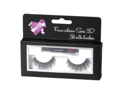 Faux-cils en soie 3D n10 | Zingus