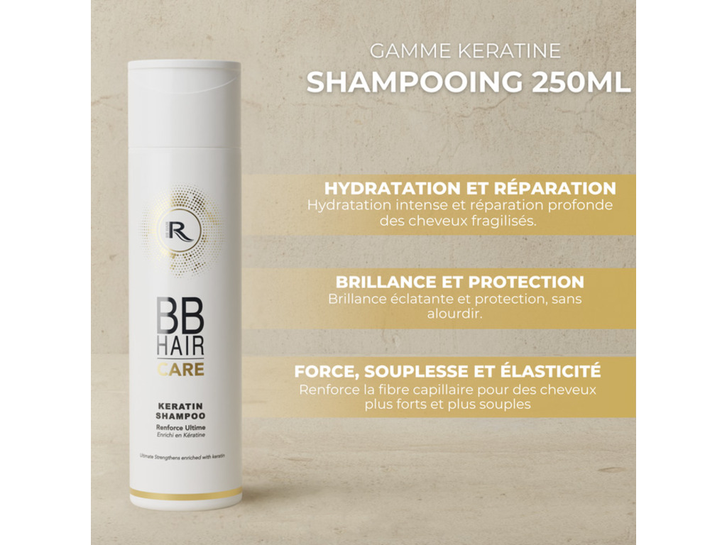 Shampooing BB HAIR Keratin Care 250ml