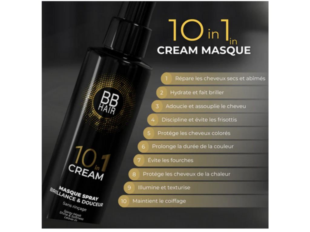 Spray Soin 10-en 1 BB Hair Cream 150ml
