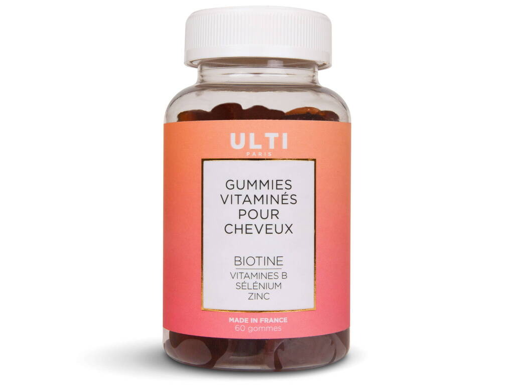Gummies vitaminés cheveux x60 | Ulti Paris