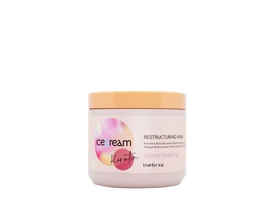 Masque Ice Cream Keratin - Inebrya 500ml