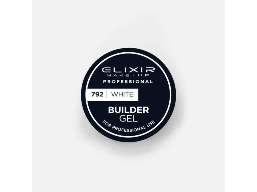 Builder Gel White #792 Elixir Make Up 15g