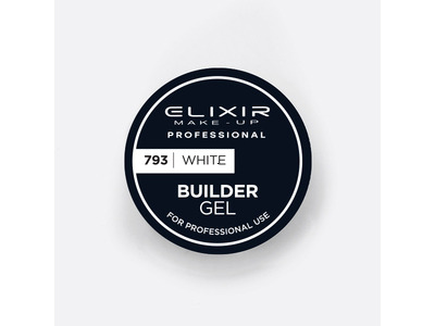 Builder Gel White #793 Elixir Make Up 30g