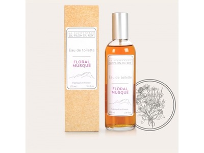 Eau de toilette | Floral Musqu | La Savonnerie du Pilon du Roy 100ml