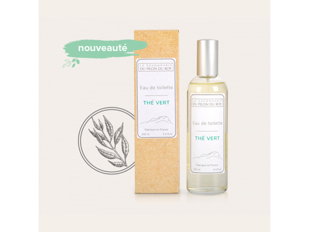 Eau de toilette | Thé Vert | La Savonnerie du Pilon du Roy 100ml