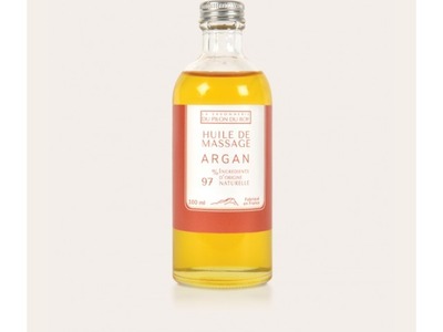 Huile massage Argan - La Savonnerie du Pilon du Roy 100ml