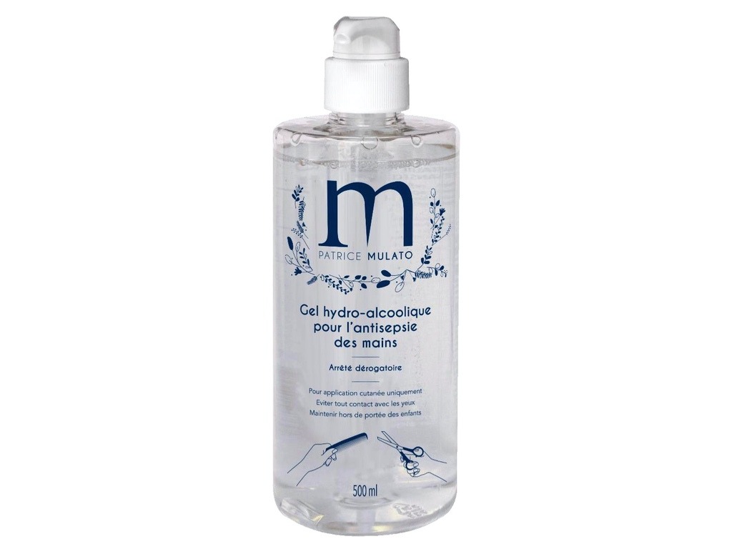 Gel hydro-alcoolique Mulato 500ml - Pack de 6