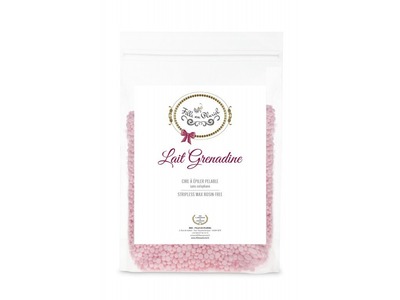 Lot de 6 - Cire Perle Lait Grenadine 800gr