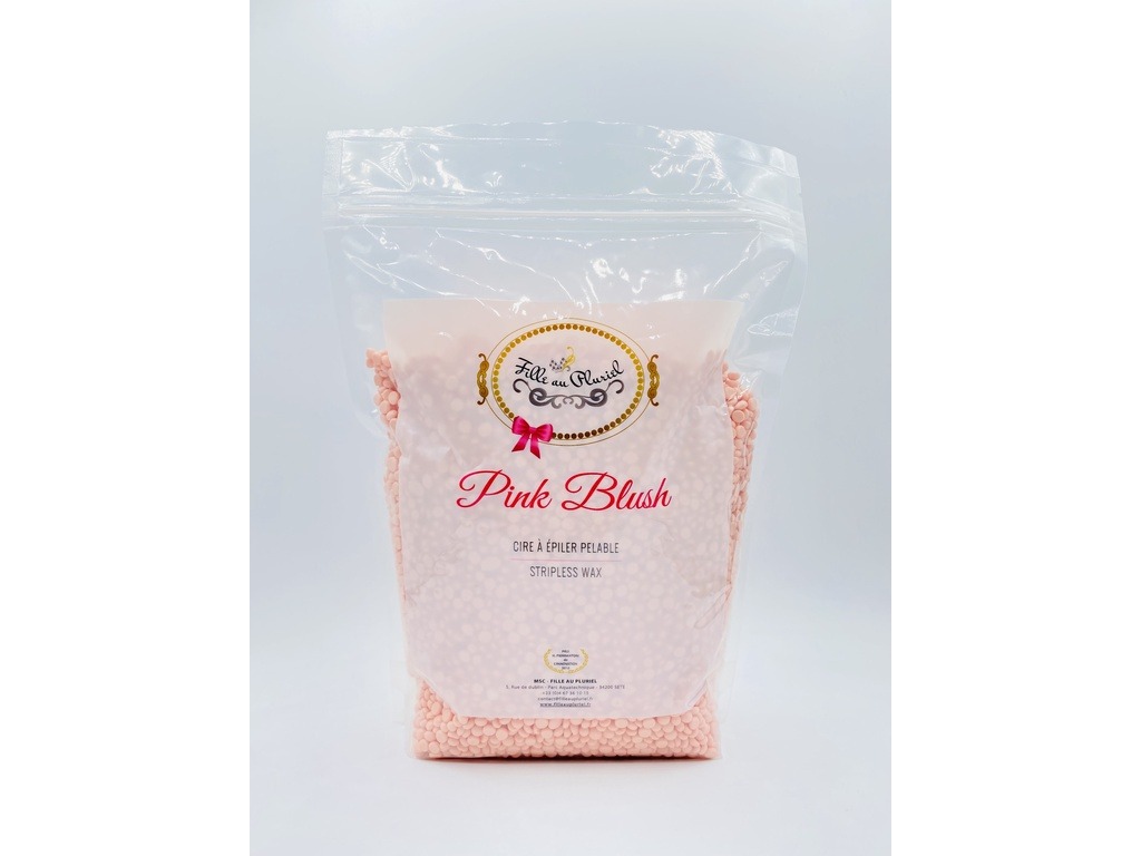 Cire Perle Pink Blush Fille au Pluriel - 1kg