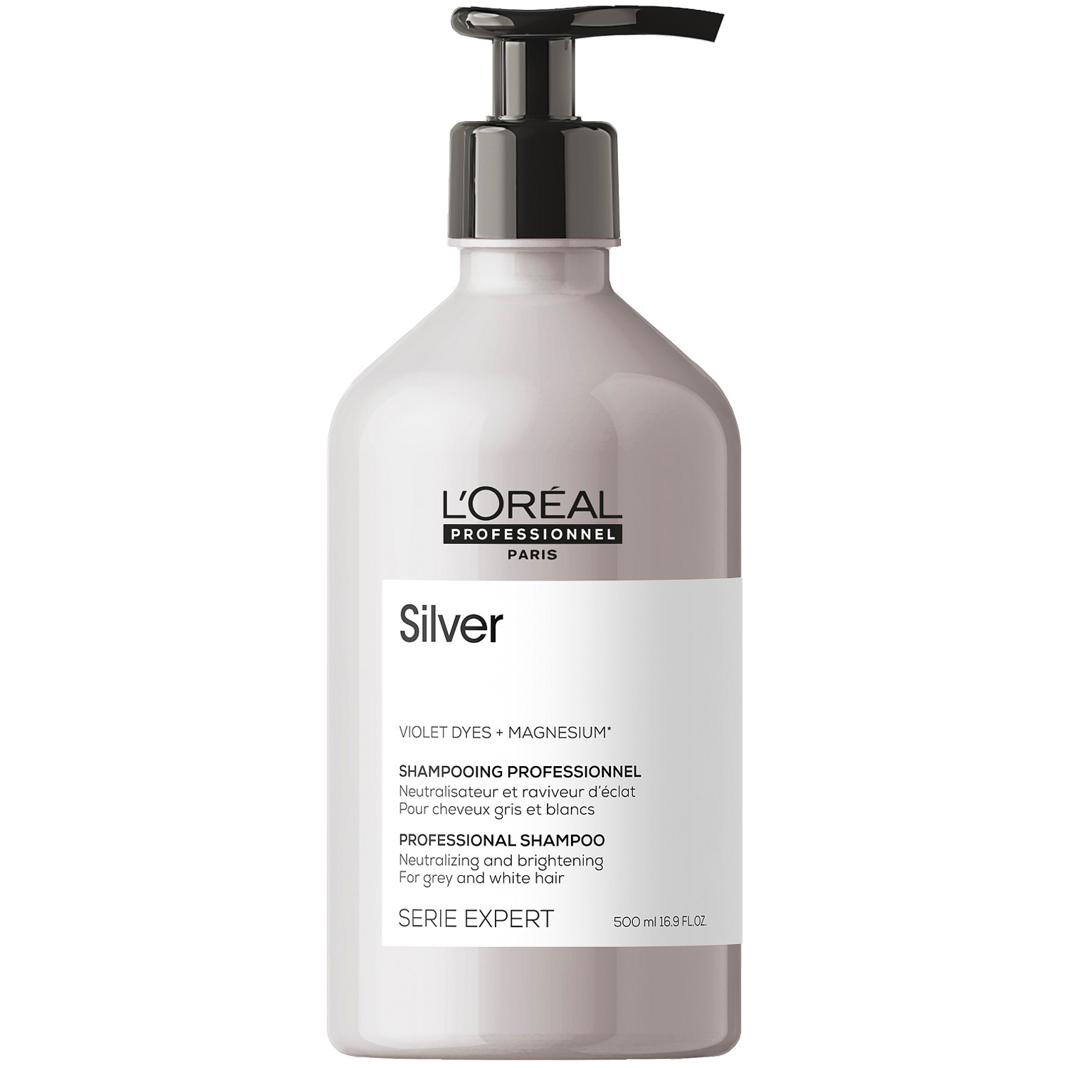 Shampoing Silver l'Oral Srie Expert 500ml