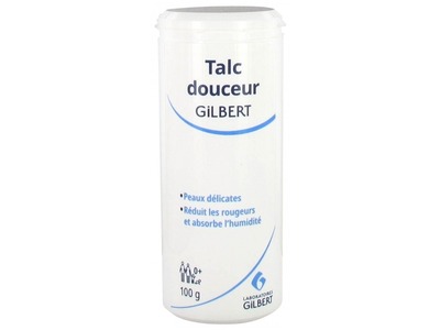 Talc Douceur Poudrier | Laboratoires Gilbert | 100g 