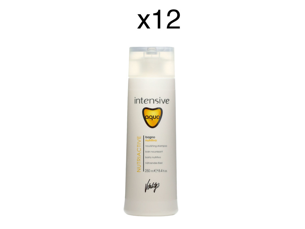 Bain Nutriactive Intensive Aqua 250ml - Lot de 12