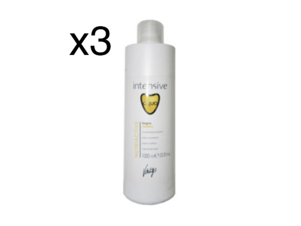 Bain Nutriactive Intensive Aqua 1L - Lot de 3