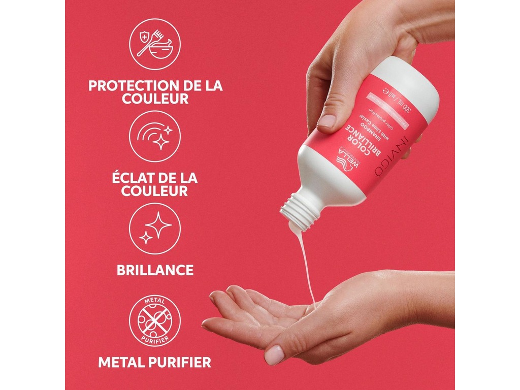 Shampoing Color Brillance Ch. Fins Wella 300ml